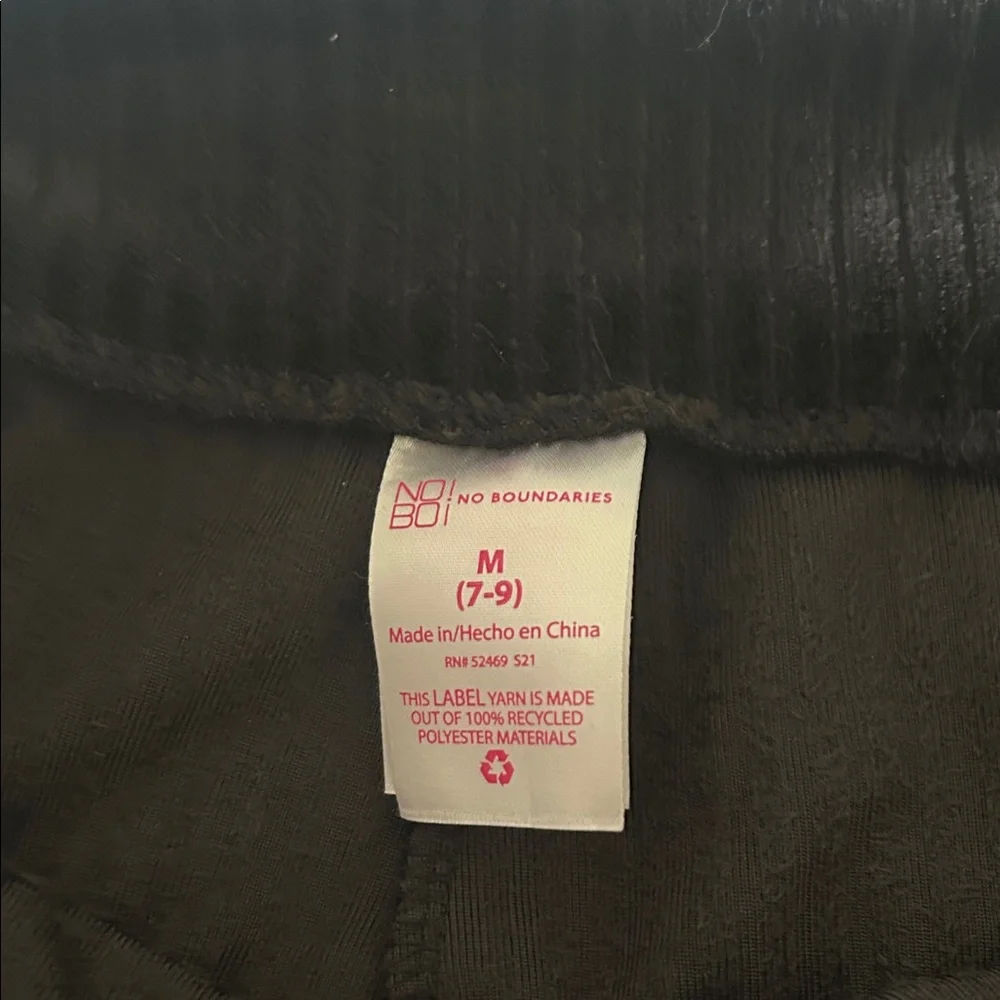 No Boundaries Black Flare Pants - Picture 2 of 4